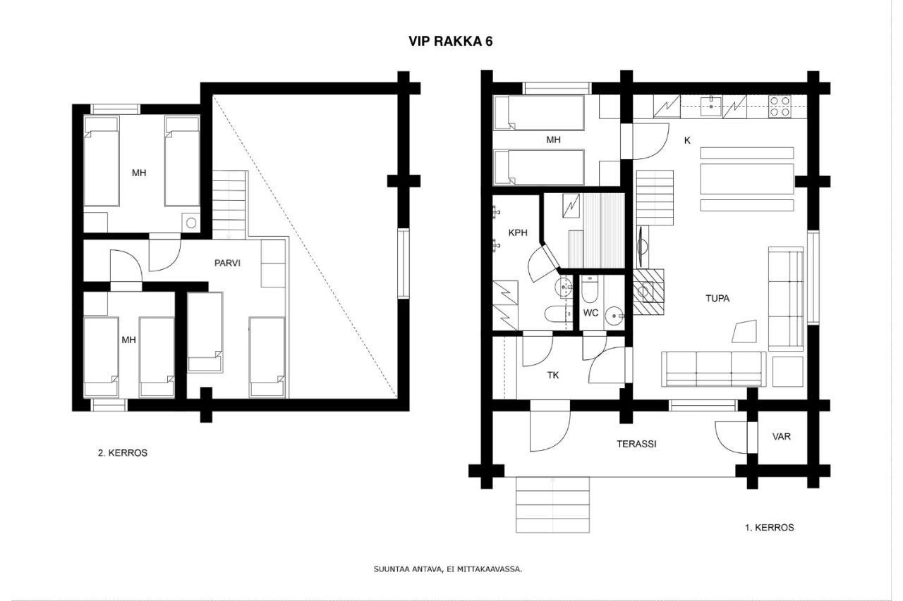 Vip Rakka Villas 5 & 6 Levi Extérieur photo